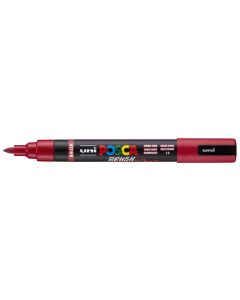UNI POSCA Brush Marker PC-5BR 14 dark red