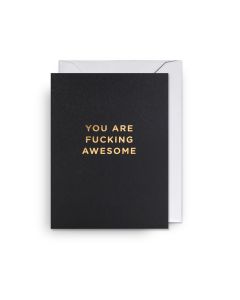Pikkukortti Lagom - You Are Fucking Awesome