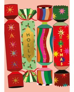 2-osainen joulukortti The Art File - Christmas Crackers