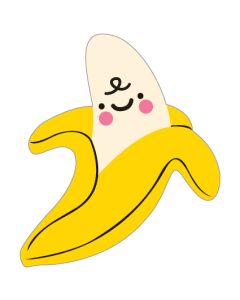 Pinssi The Art File - Banana