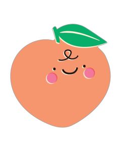 Pinssi The Art File - Peach