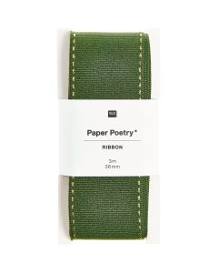 Lahjanauha Paper Poetry - Green stitch