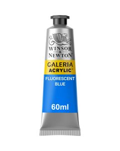 W&N Galeria W0463 60ml Fluo Blue akryyliväri
