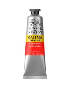 W&N Galeria W0462 60ml Fluo Red akryyliväri