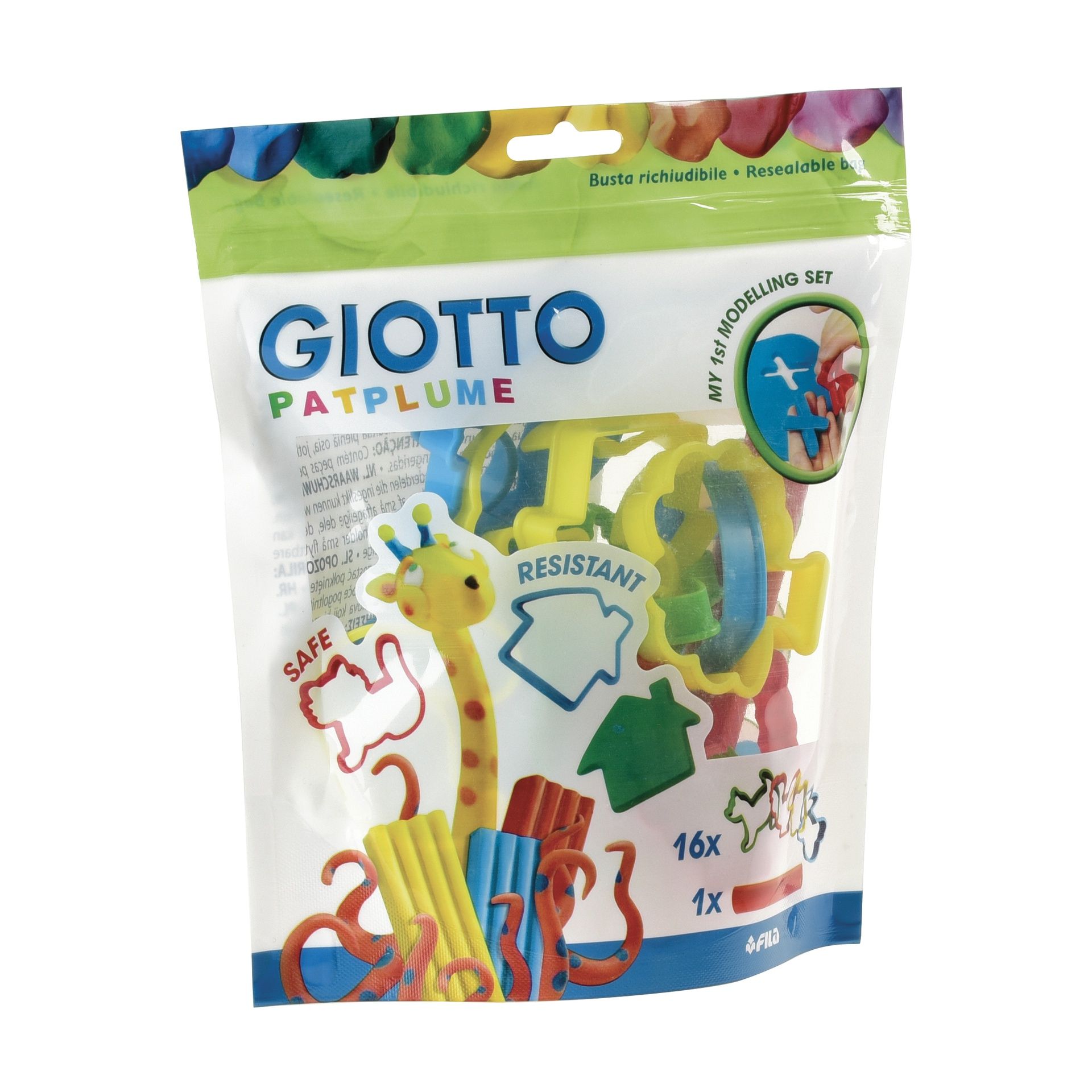 Giotto muovailuvälineet 16 kpl