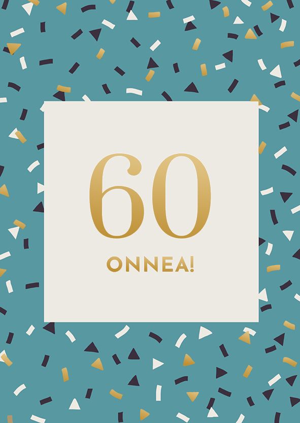 2-osainen kortti Putinki Moments - Ikävuosi 60