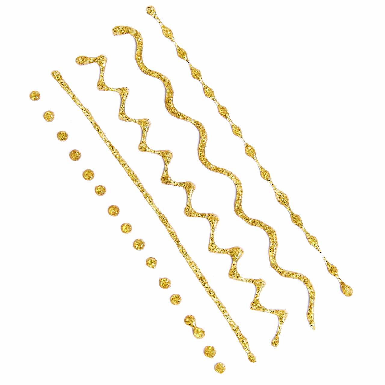 RICO 3D-kohokynä 27 ml Gold Glitter