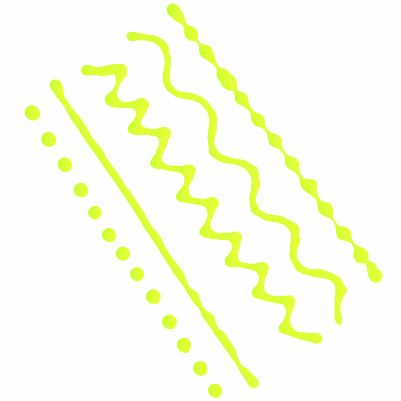 RICO 3D-kohokynä 27 ml Neon Yellow