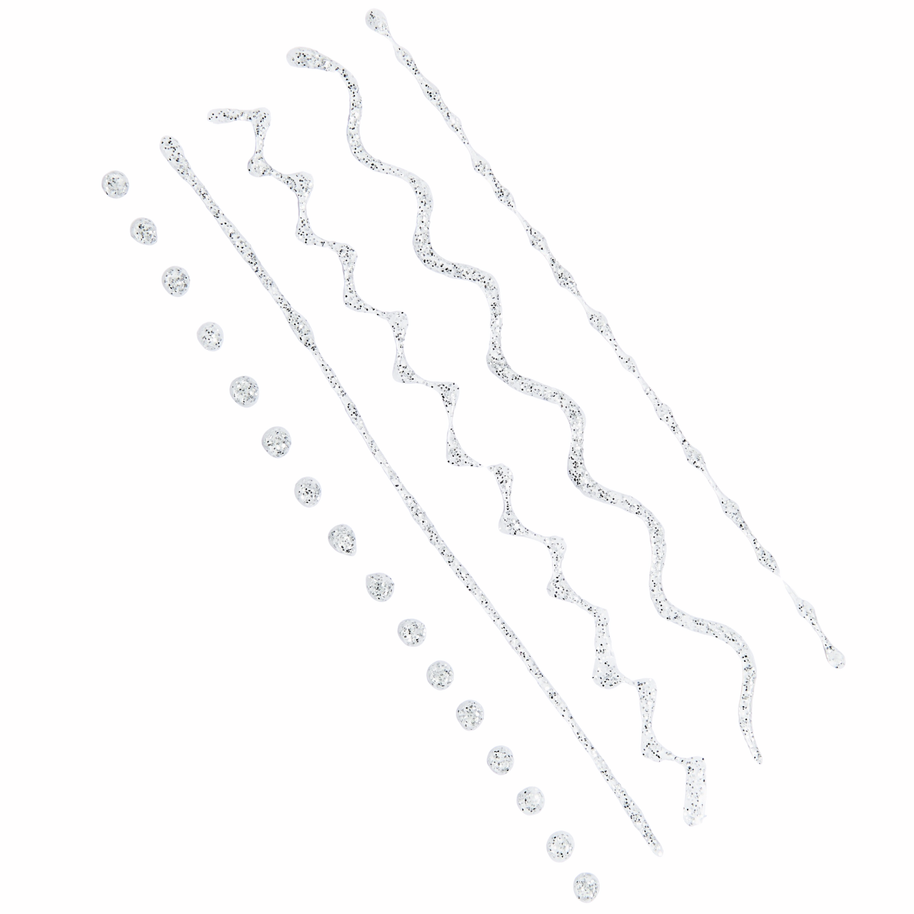 RICO 3D-kohokynä 27 ml Silver Glitter