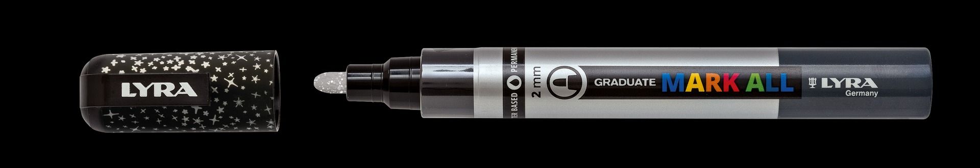 LYRA tussi Mark All 2 mm Sparkling