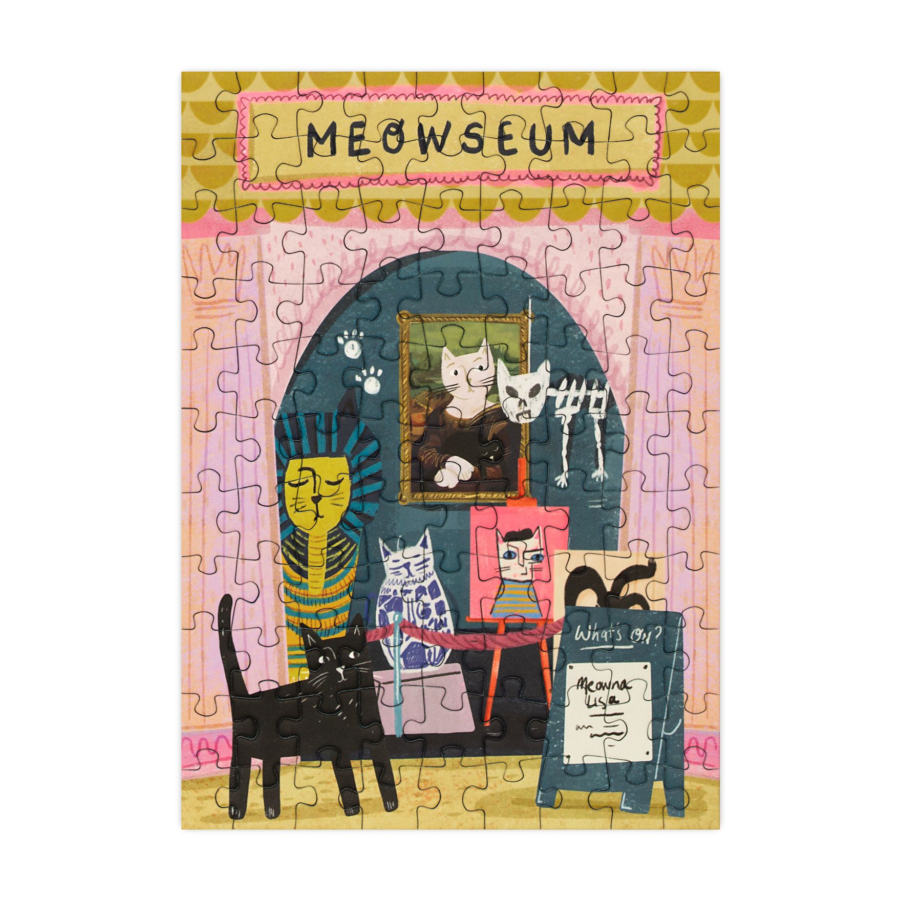 Palapeli Mini Happily - Meowseum