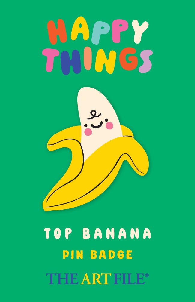 Pinssi The Art File - Banana