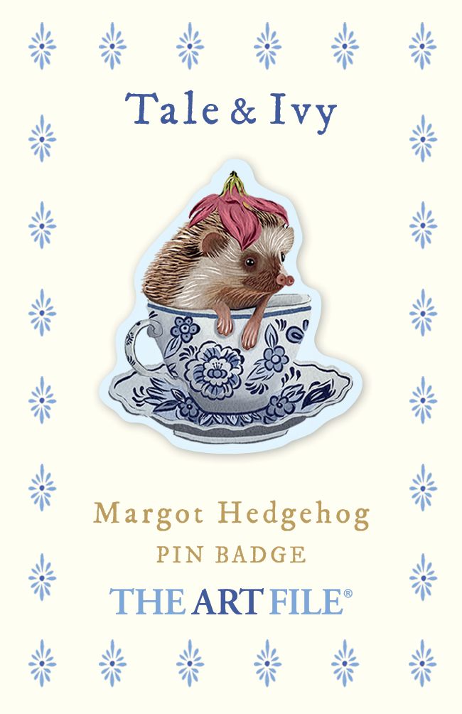 Pinssi The Art File - Hedgehog