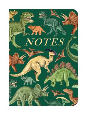 Muistikirjasetti A6 The Art File - Dinosaurs