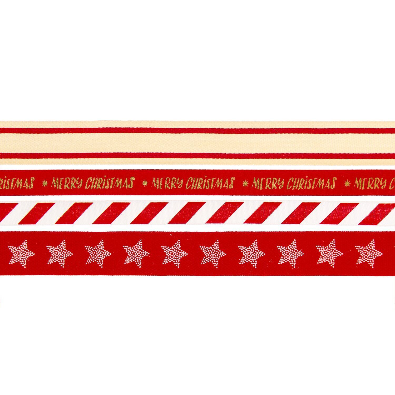 Lahjanauhasetti 4 kpl Paper Poetry - Red Advent