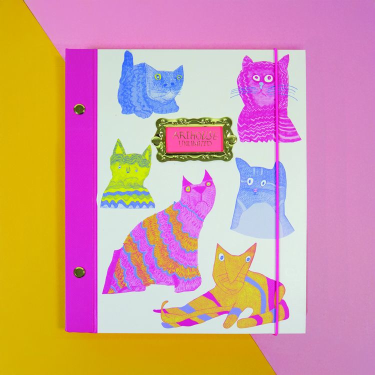 Muistikirja 20x25 cm Portico - Miaow For Now