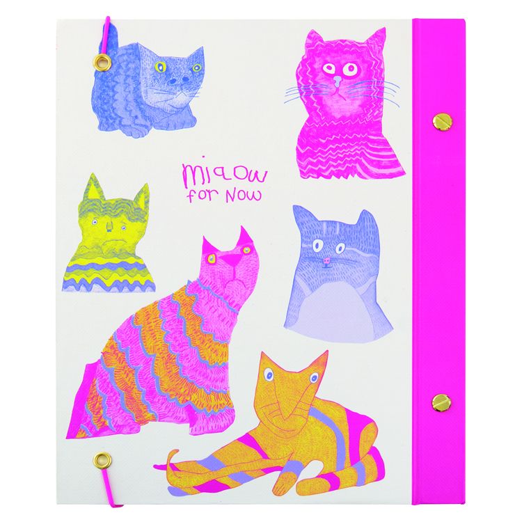 Muistikirja 20x25 cm Portico - Miaow For Now