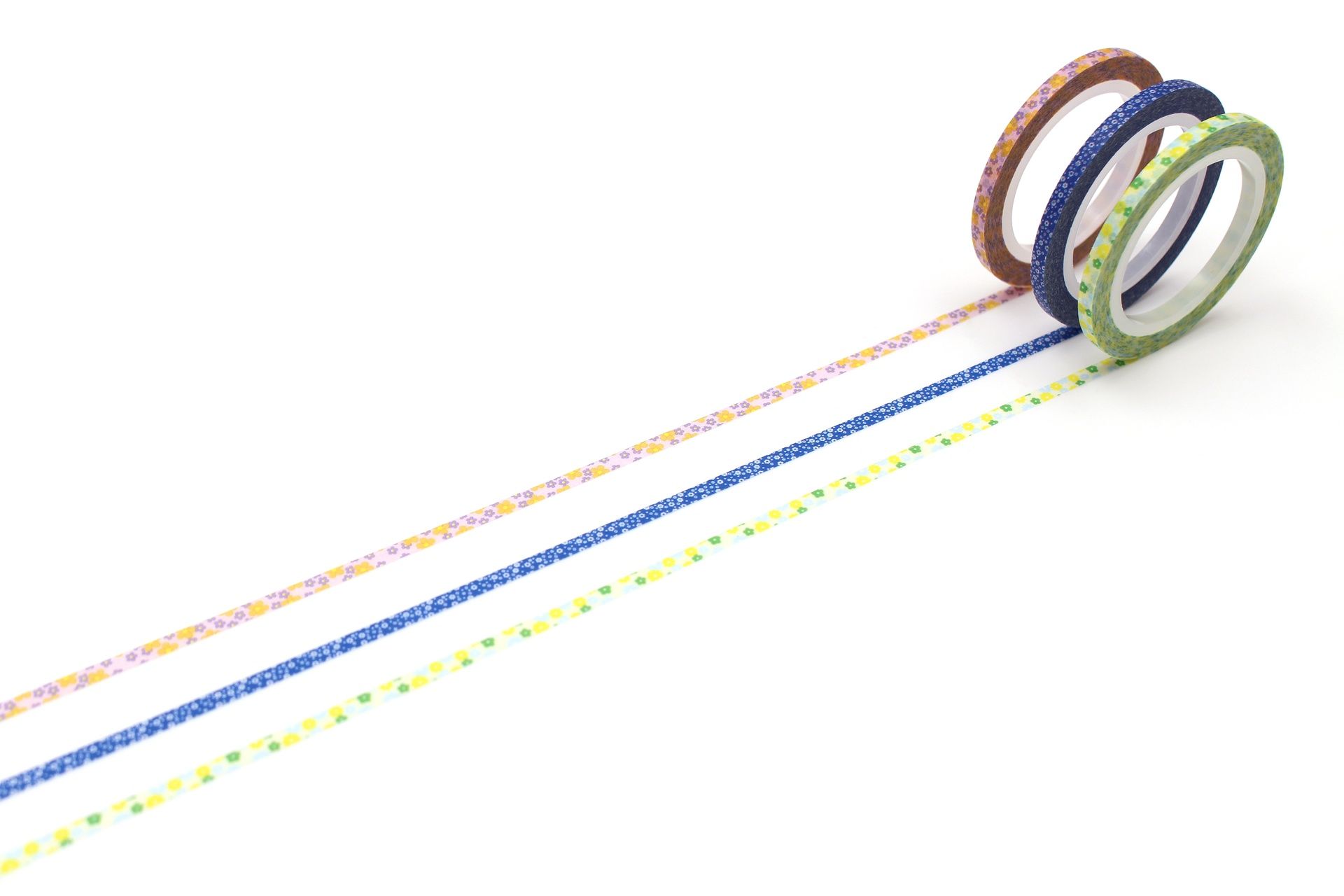 MT Masking tape - 3 rolls/set slimset Flower