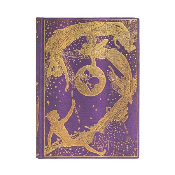 Muistikirja Paperblanks Midi Lined - Violet Fairy