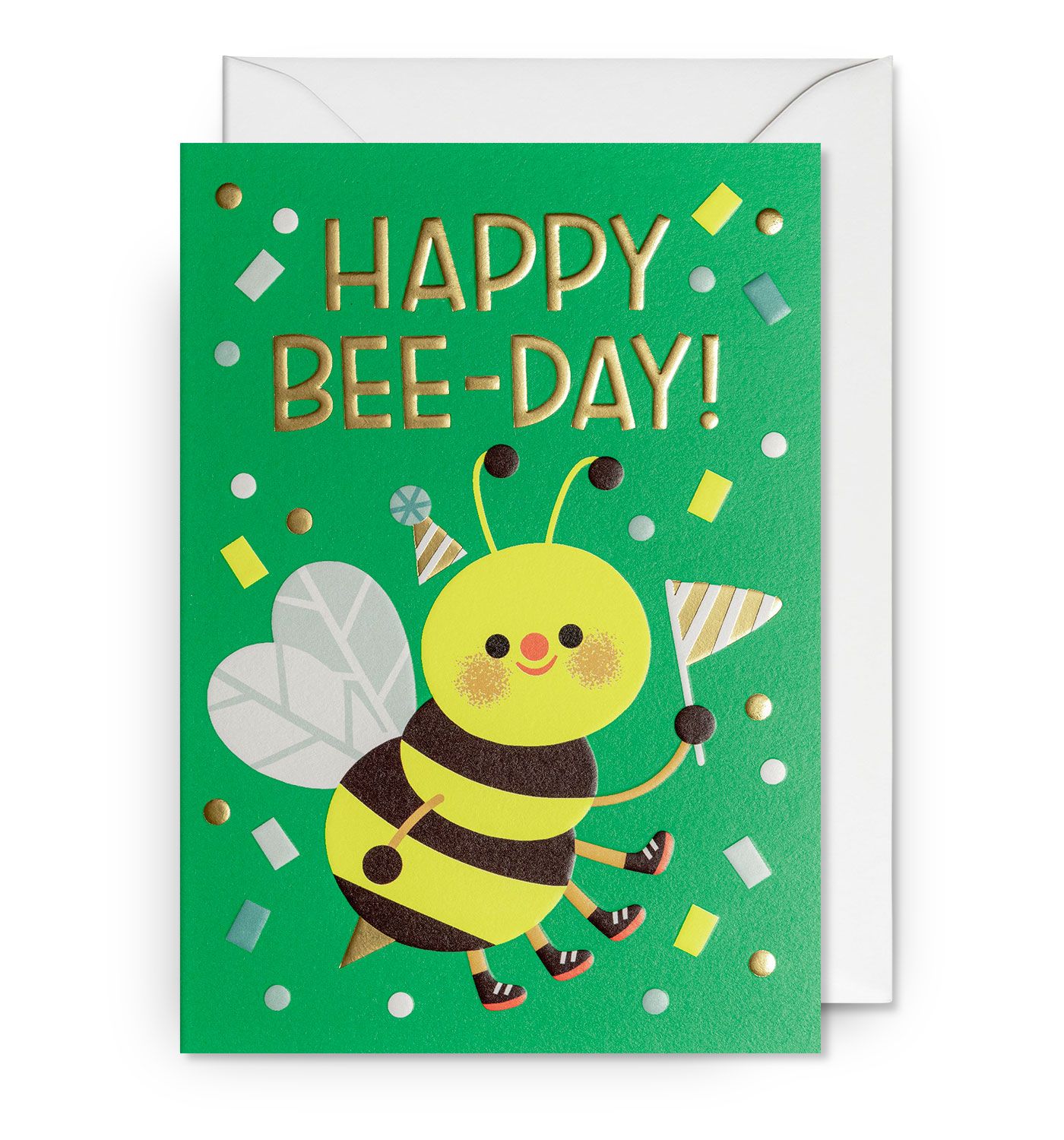 2-osainen kortti Lagom - Happy Bee-Day Mehiläinen