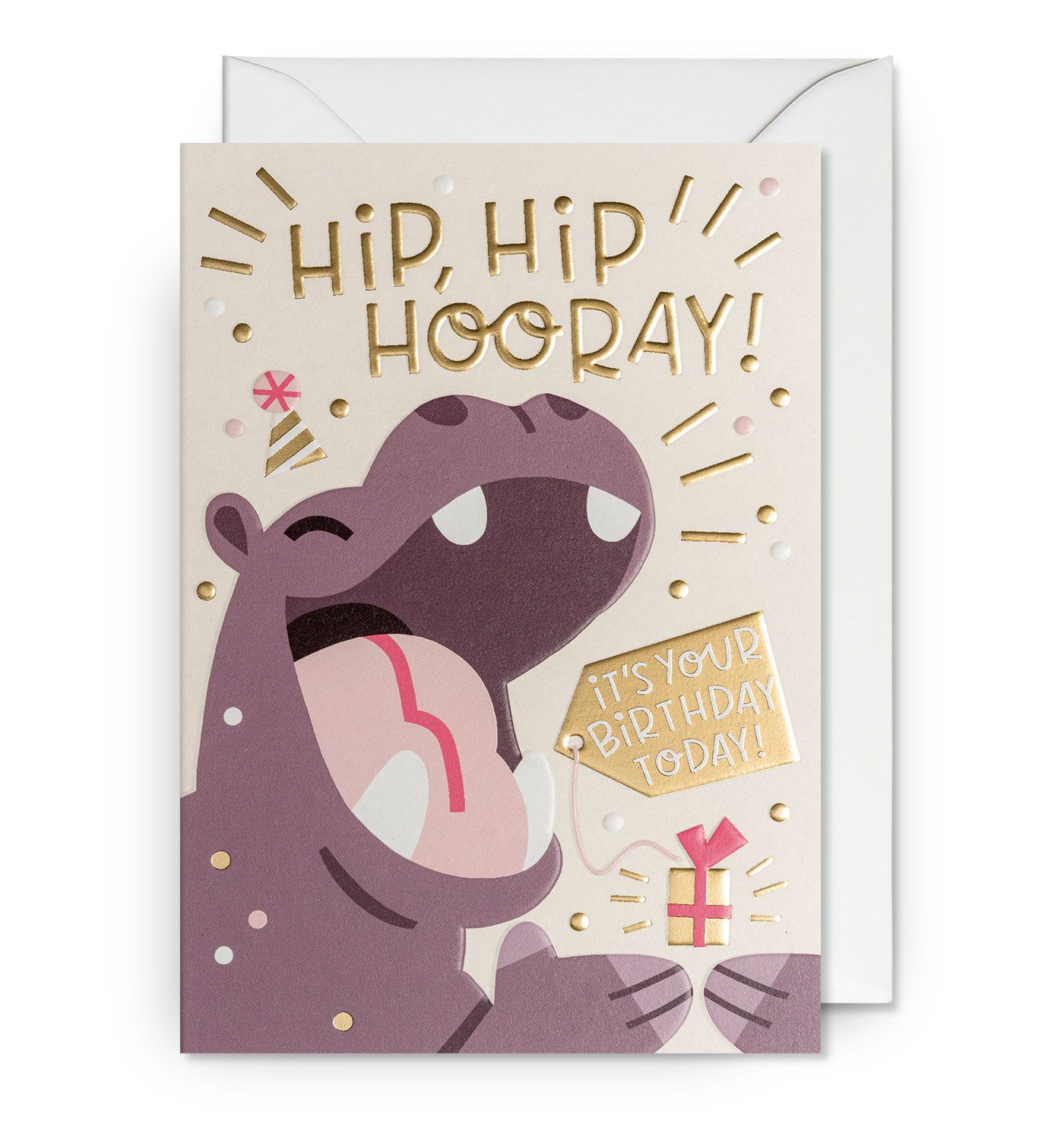 2-osainen kortti Lagom - Hip Hip Hooray! Virtahepo