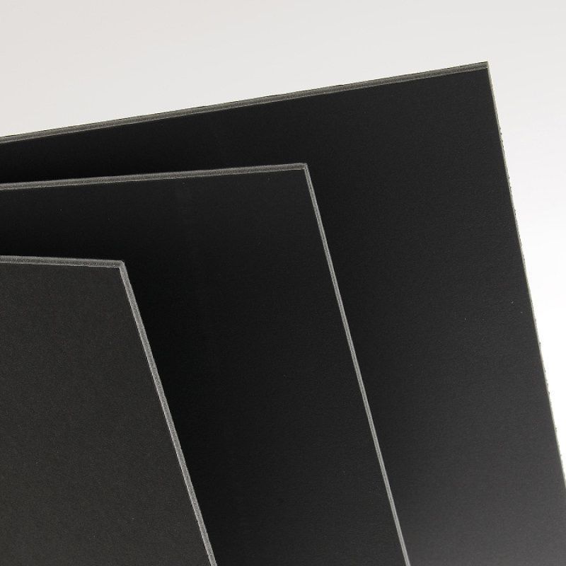 Canson Foam board 5mm 50x65 musta/musta, kevytlevy