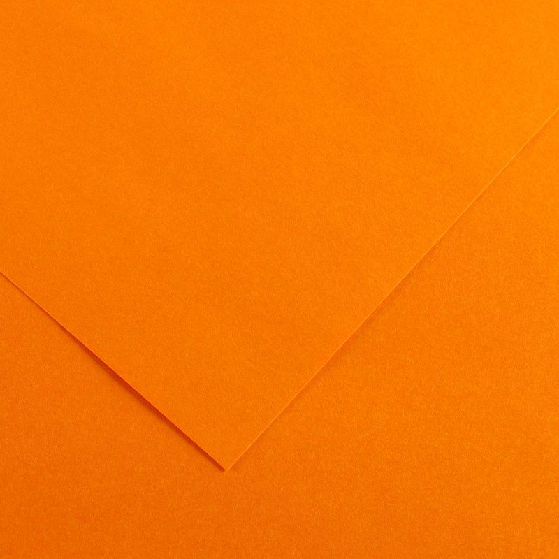 Canson Iris Vivaldi 240g 50x65 08 Clementine, värikartonki