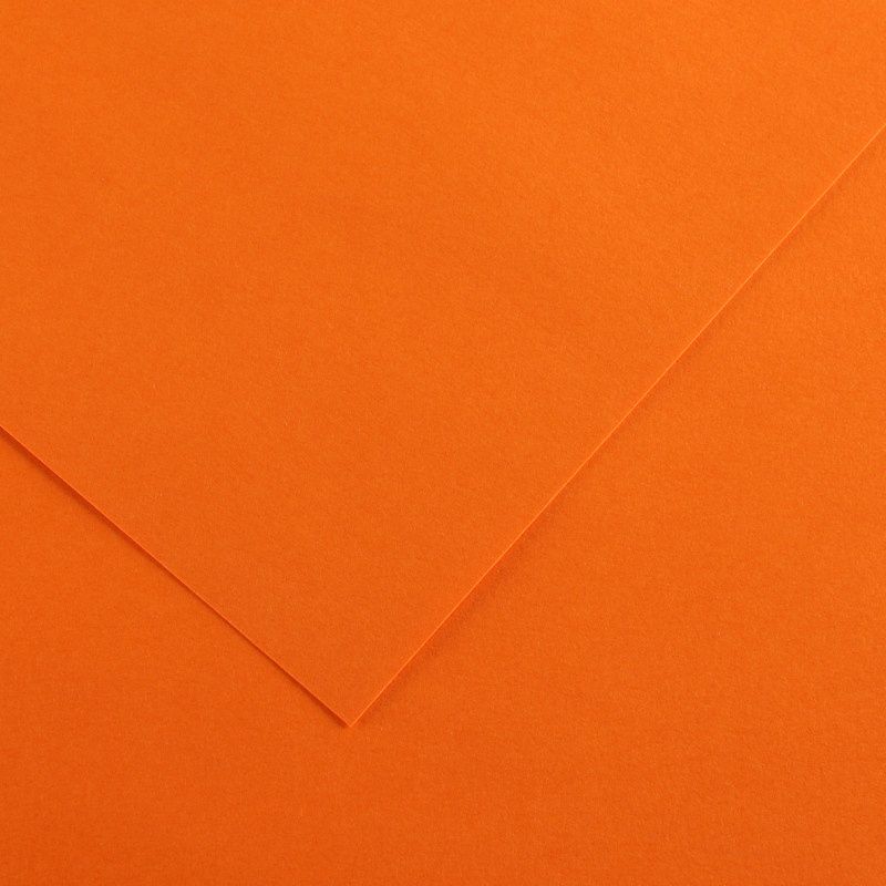 Canson Iris Vivaldi 240g 50x65 09 Orange, värikartonki