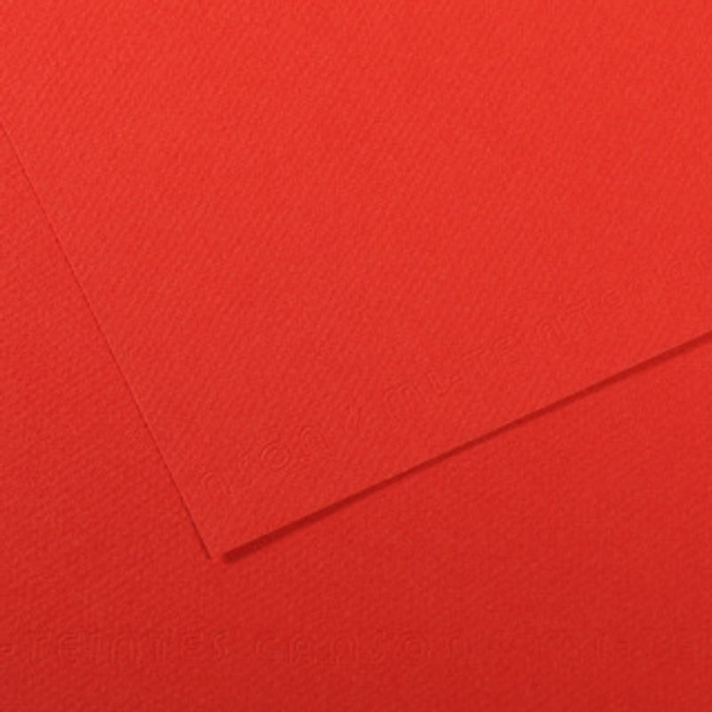 Canson Mi-teintes 160g 50x65 506 Poppy red // v, värikartonki
