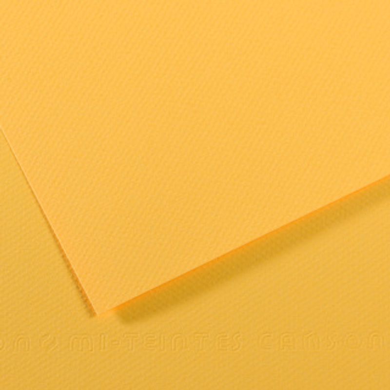 Canson Mi-teintes 160g A4 25kpl 400 Canary, värikartonki