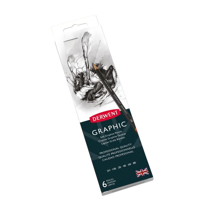 Derwent Graphic 6 8B-2H