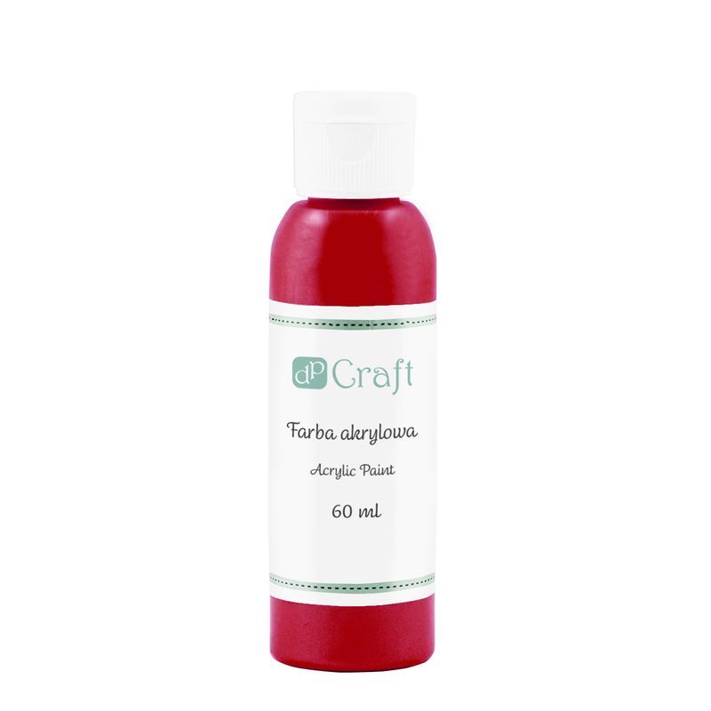 DPC Akryyliväri 60ml Karmiininpunainen 025, Naphthol carmine