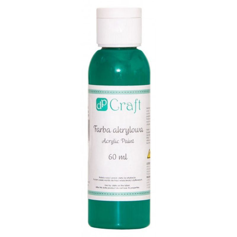 DPC Akryyliväri 60ml Tummanvihreä 026, Dark Green