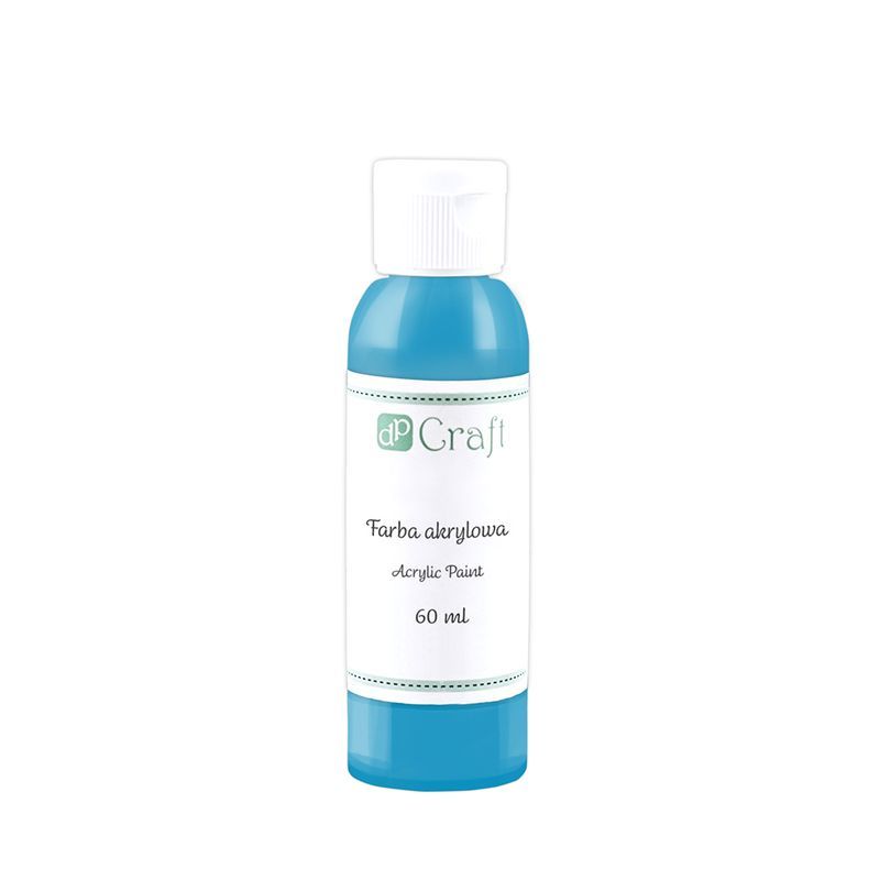 DPC Akryyliväri 60ml Turkoosi 011, Real teal