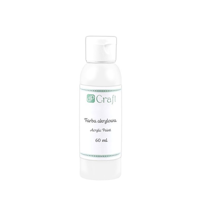 DPC Akryyliväri 60ml Valkoinen 001, White