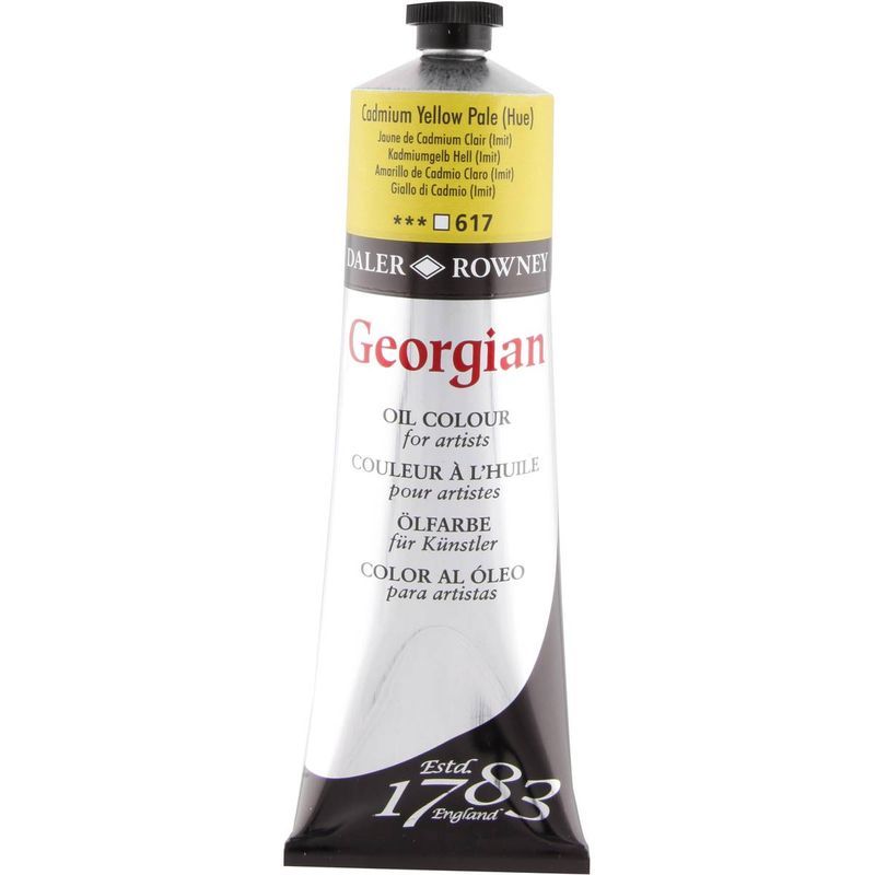 DR Georgian öljyväri 38ml 617 Cad yellow pale(hu