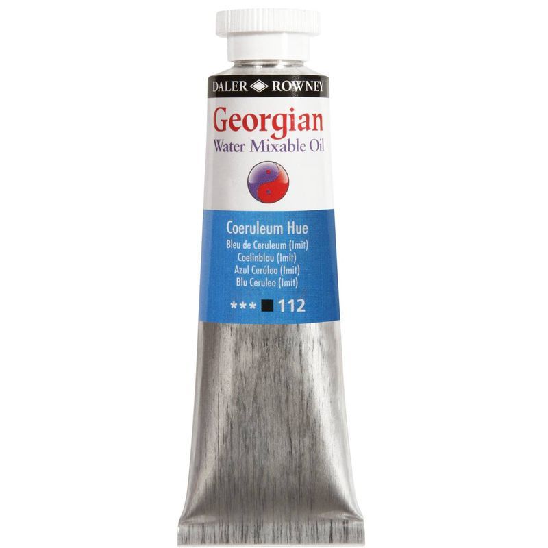DR Georgian WAMO 37ml 112 Coeruleum hue, vesiliukoinen öljyväri