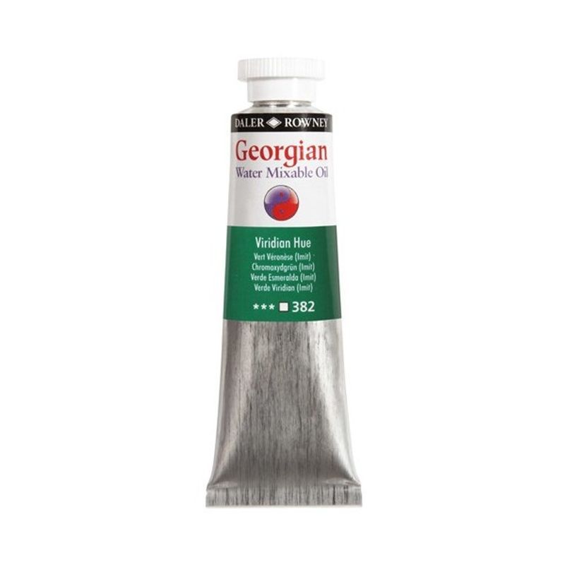 DR Georgian WAMO 37ml 382 Viridian hue, vesiliukoinen öljyväri