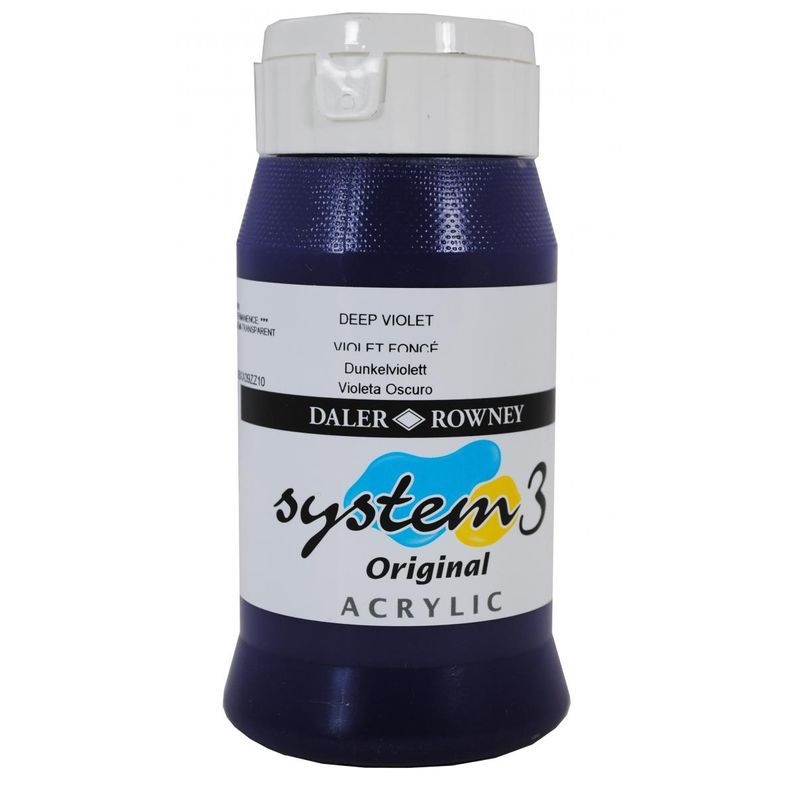 DR System 3 acrylic 500ml 408 Deep violet