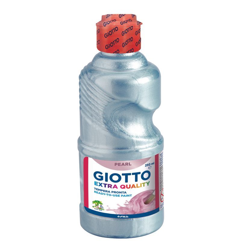 Giotto Pearl Paint 250ml Cyan Sininen