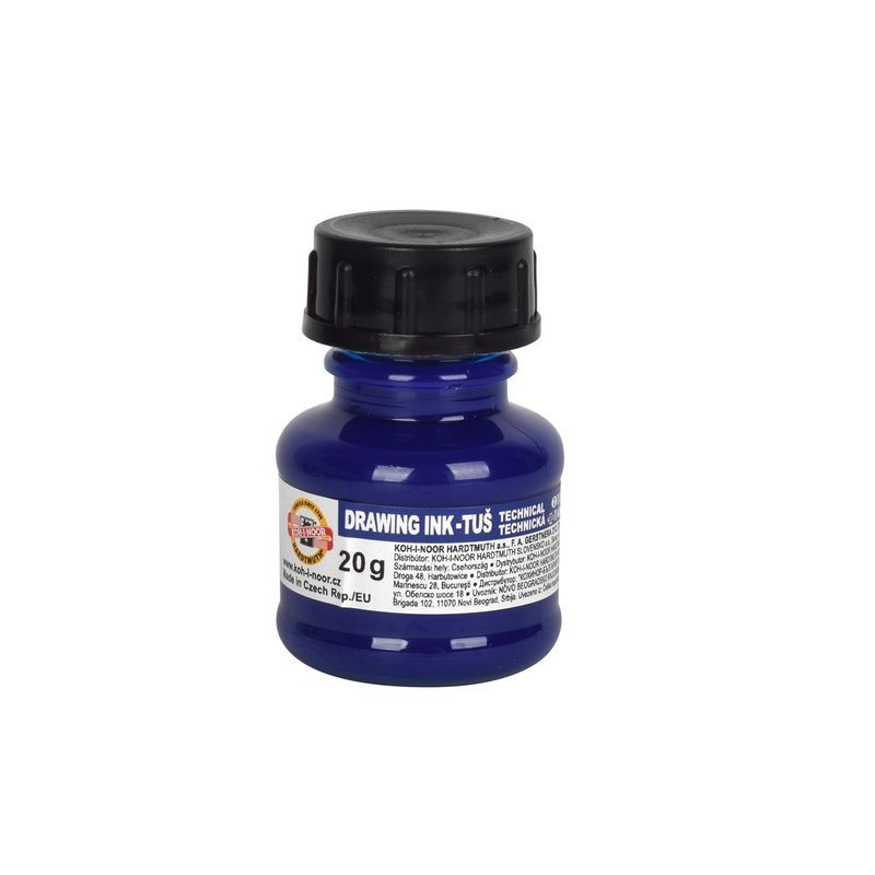 KOH Piirustusmuste 20g sininen