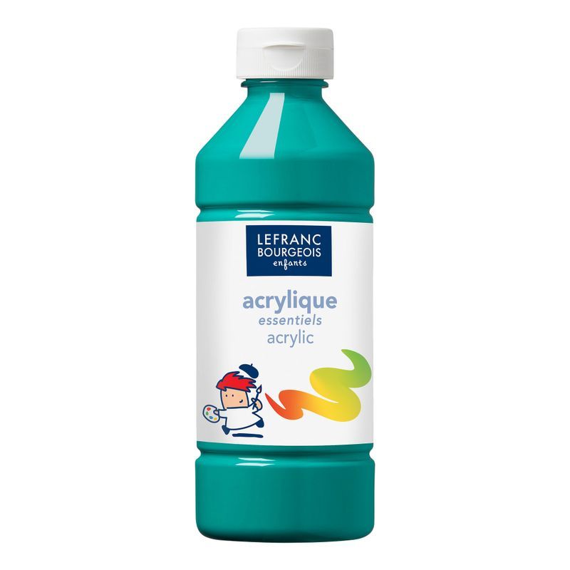 LB Acrylic 500ml 531 Dark green, matta, matta akryyliväri