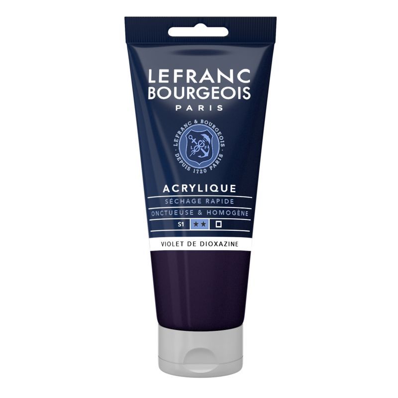 LB Fine Acrylic 80ml 473 Dioxazine Violet, akryyliväri