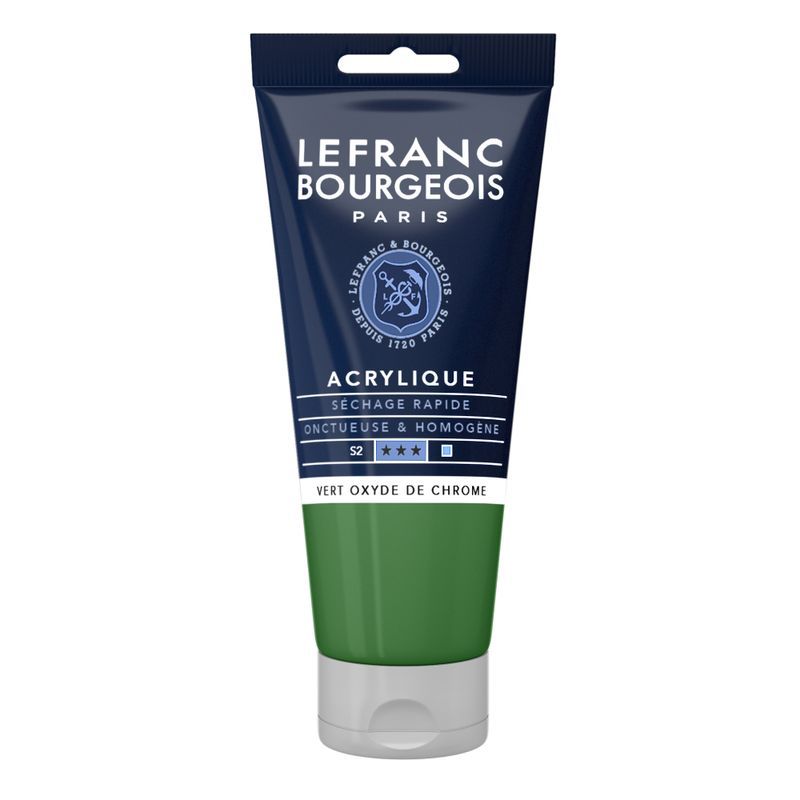 LB Fine Acrylic 80ml 542 Chromium Oxide Green, akryyliväri