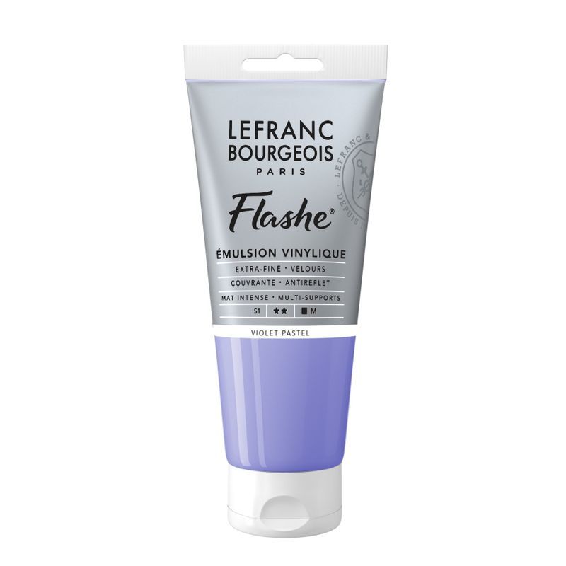 LB Flashe Vinyl acrylic 80ml 785 Pastel Violet, vinyyliväri
