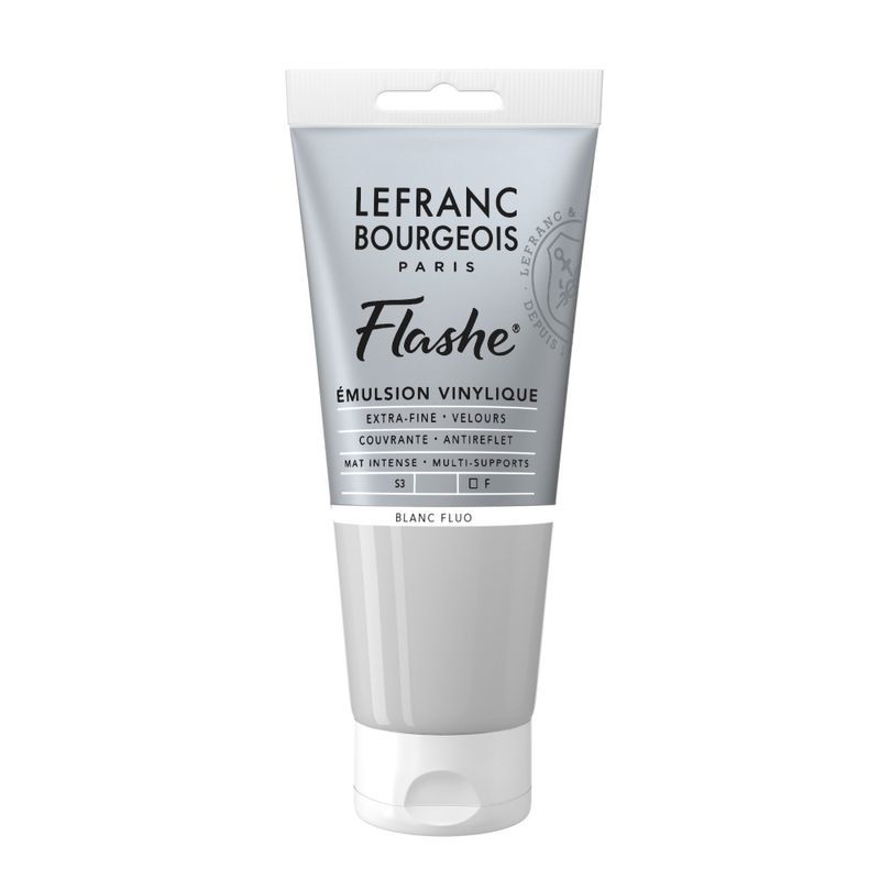 LB Flashe Vinyl acrylic 80ml 818 Fluores White, fluoresoiva