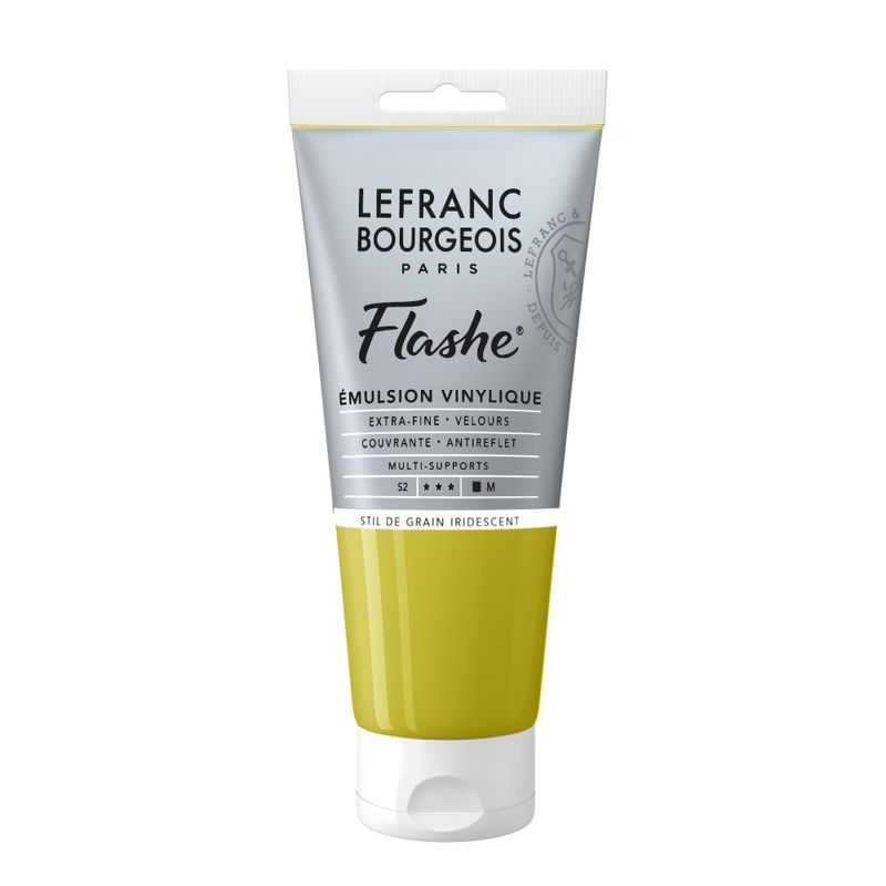 LB Flashe Vinyl acrylic 80ml 838 StilDeGrainGreenI, metallihohto