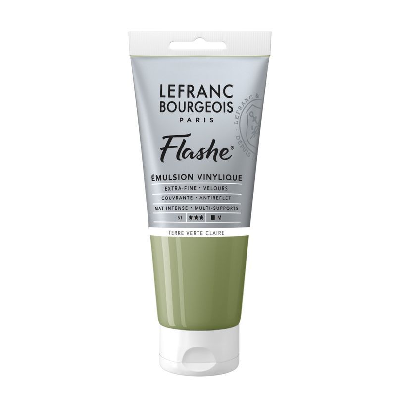 LB Flashe Vinyl acrylic 80ml 880 Light Green Earth, vinyyliväri