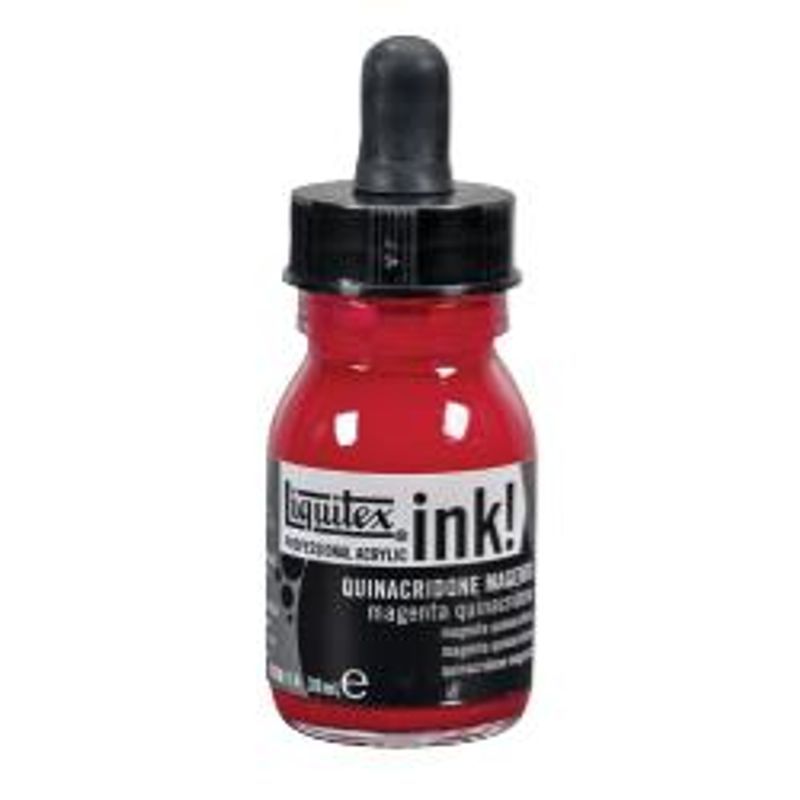 Liquitex Acrylic Ink 30ml 114 Quinacridone magenta, Akryylimuste