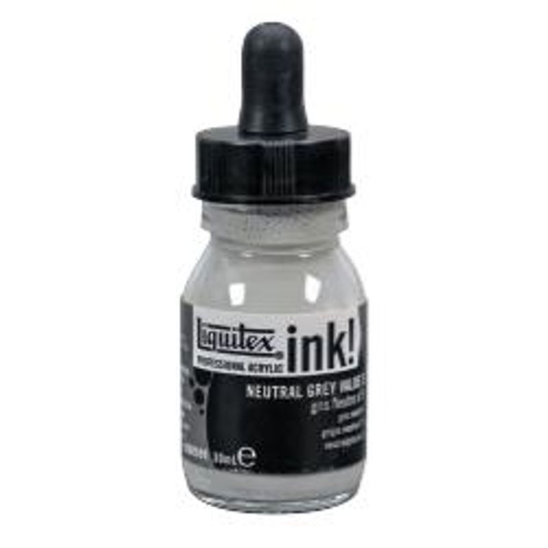 Liquitex Acrylic Ink 30ml 599 Neutral gray (mixing, Akryylimuste